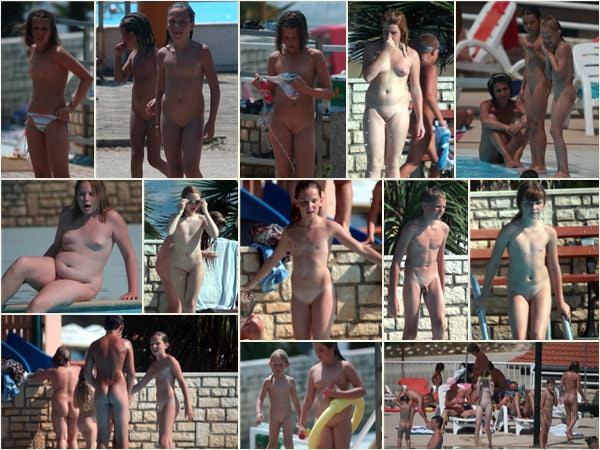 Young nudists photo - Purenudism naturist pool [ヌードコレクション]